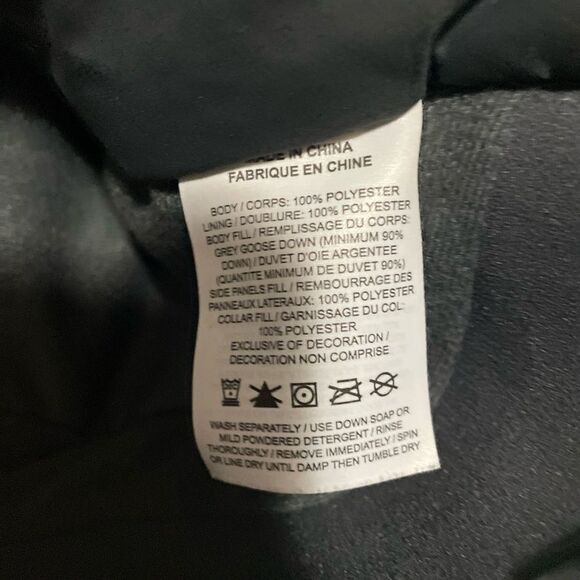 Nike AA9976-060 Bomber Black Down Fill Heavyweight Winter Coat Full Zip Sz XXL - Picture 6 of 8